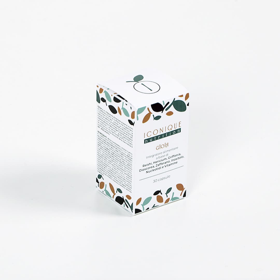gioia integratore iconique nutrition packaging